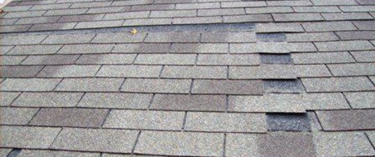 damaged roof