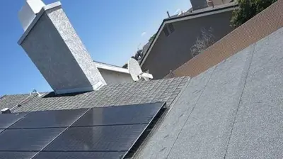 Certainteed Flintastic Flat Roof Dark Grey Repair Photo