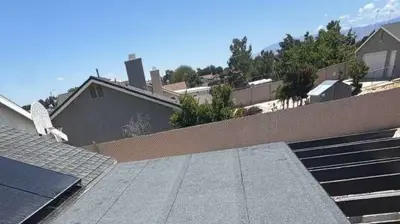 Certainteed Flintastic Flat Roof Dark Grey Repair Photo
