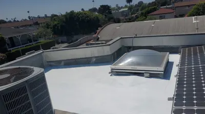 Silicone Roof Coating Photo