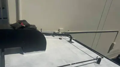 Silicone Roof Coating Photo