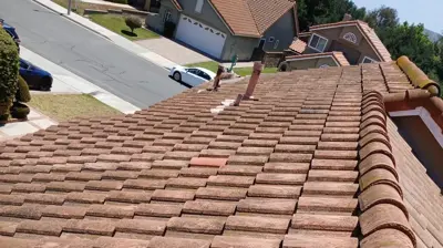 Tile Roof Repair Photo